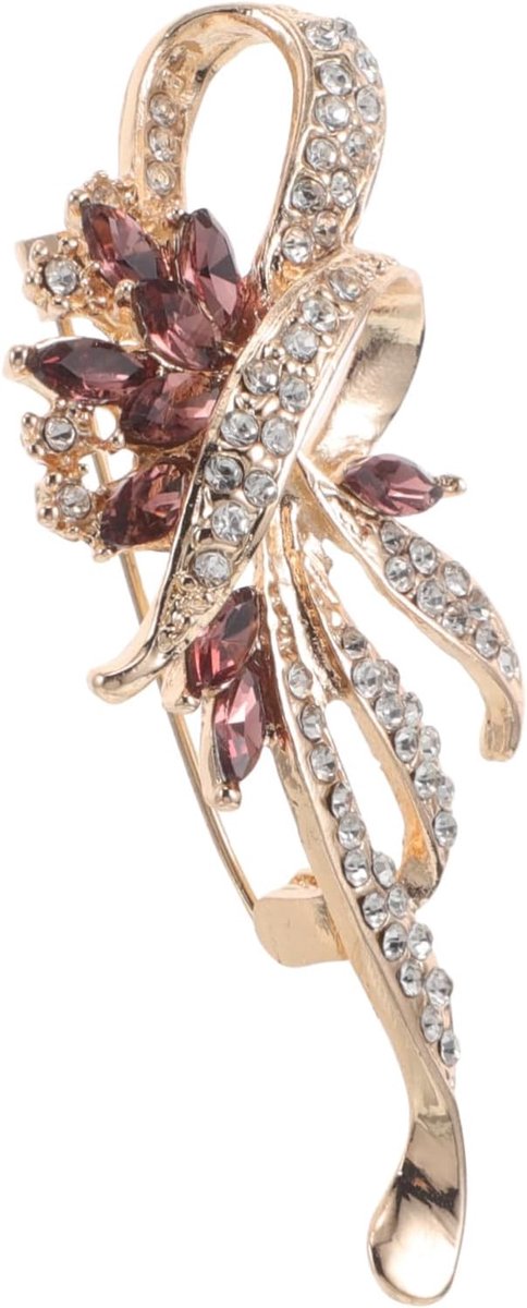 Broche Speld Glazen Strass Bruidscorsage Jurk Sjaals Sjaal Clip Kleding Tassen Decoratie Sieraden Cadeau Voor Vrouwen