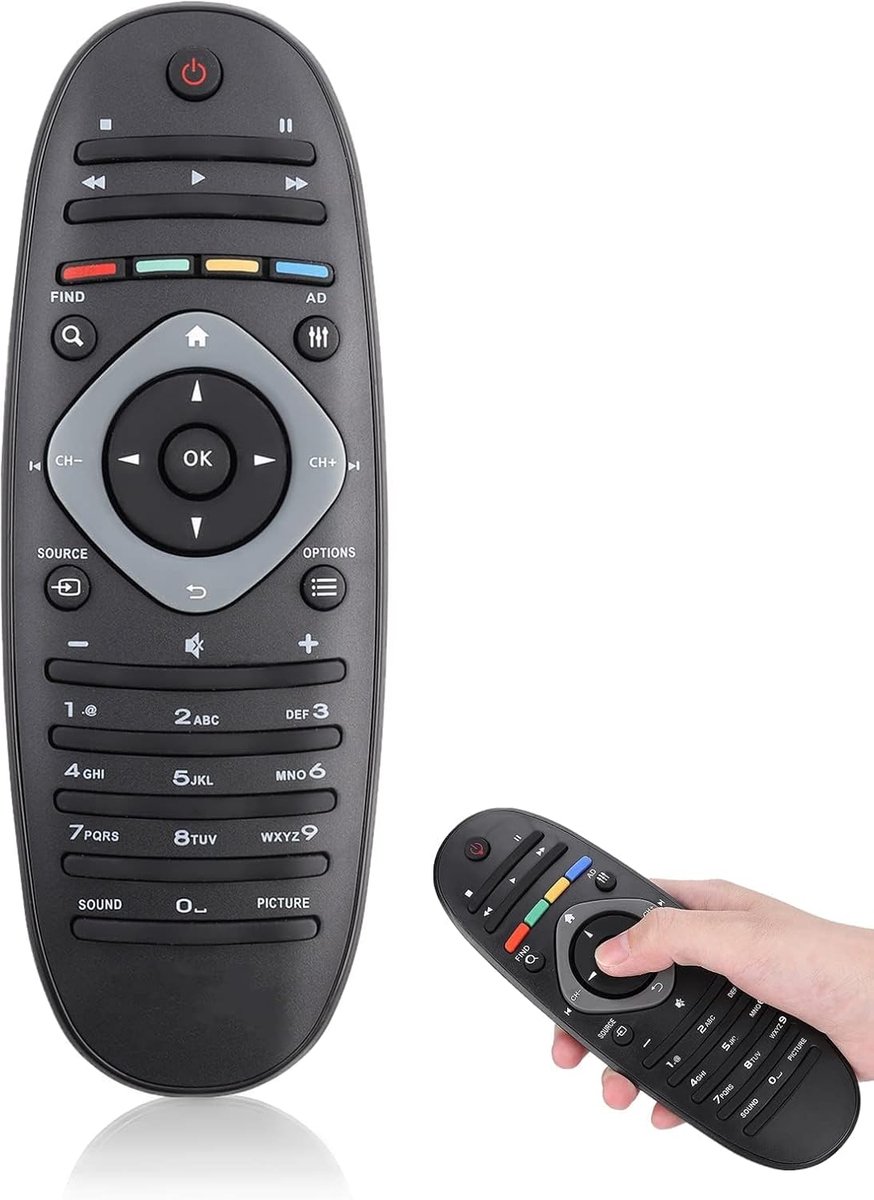 Smart TV afstandsbediening Universele afstandsbediening voor TV/DVD/AUX