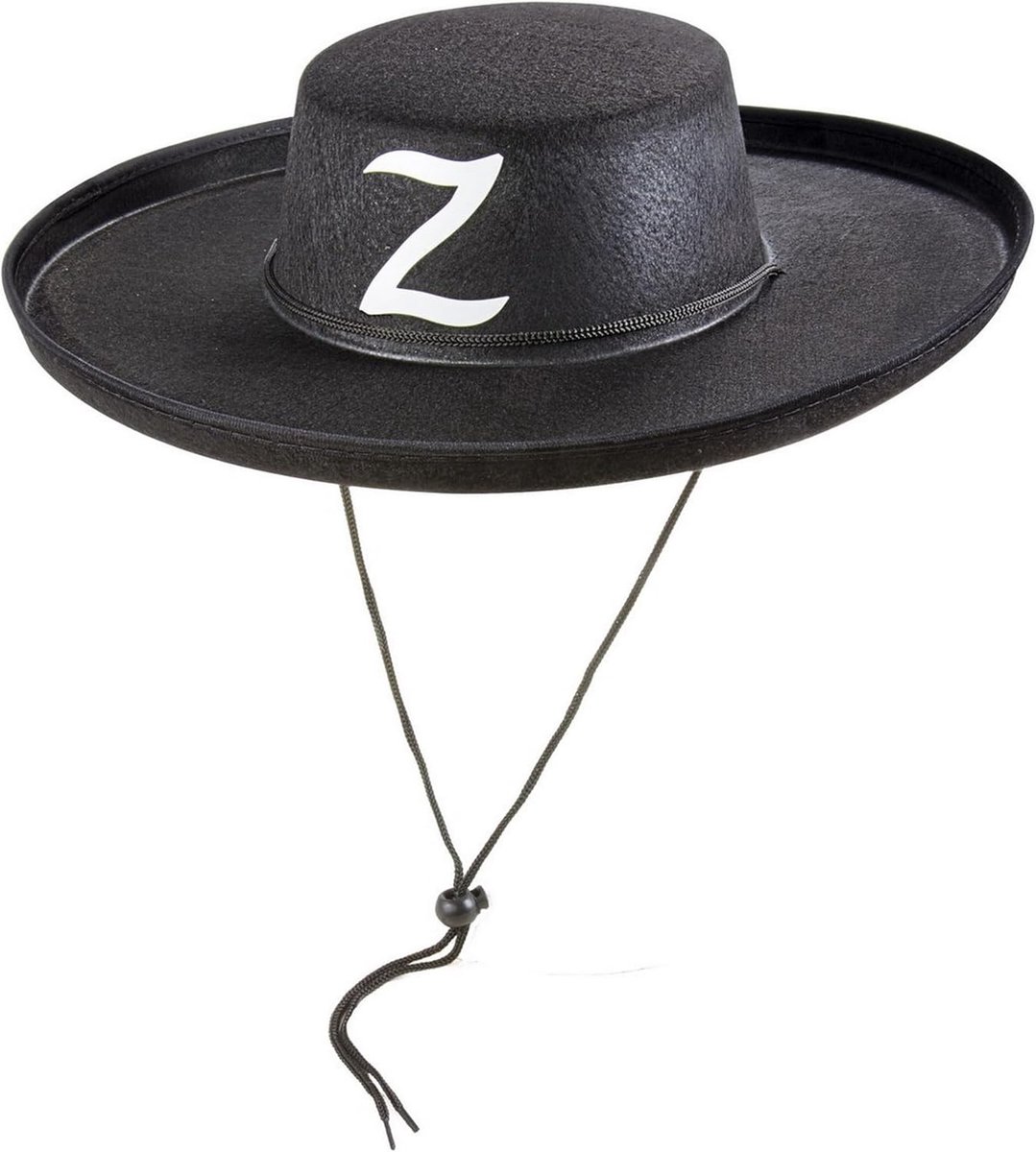 'tit clown 10602 hoed vilt bandit verborgen volwassenen – zwart