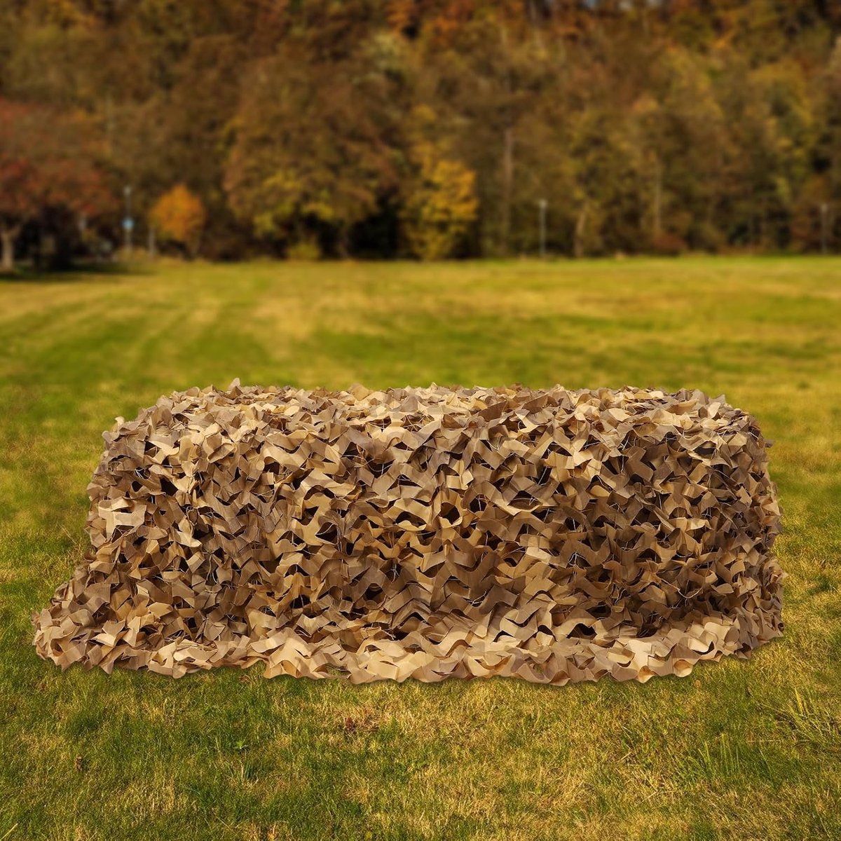 Camouflagenet, camouflagenet, camp, leger, afdekking voor jacht, boslandschap, podiumdecoratie en camping in de open lucht worden gebruikt