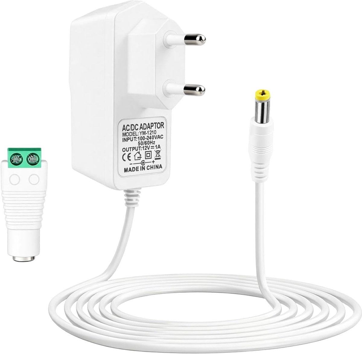 12V 1A 12W, stroomvoorziening universele transformator voor LED-strips