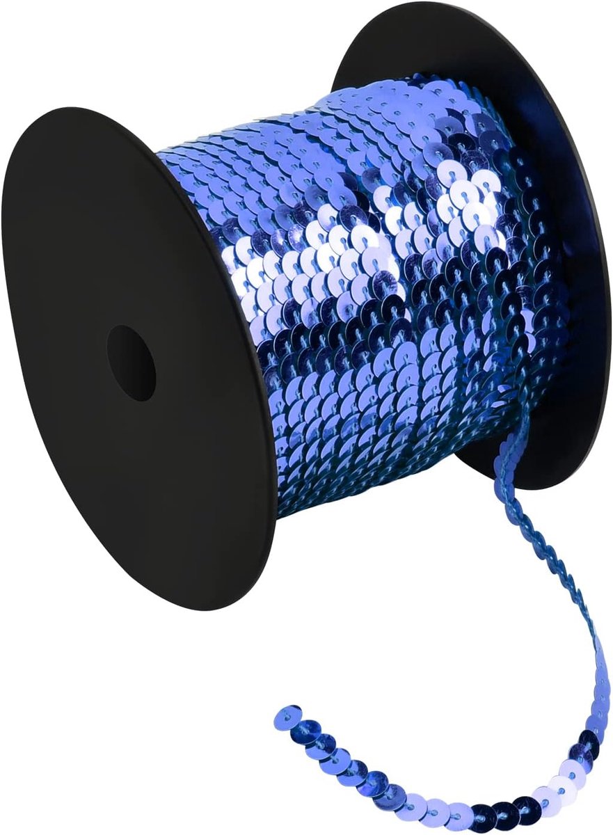 Paillettenrol, 6 mm, kleurrijke pailletten, trim, platte glitterboord voor doe-het-zelf handwerk, paillettenlinten voor jurk, decoraties, sieraden, ornament, hoofdband, danskleding, armband