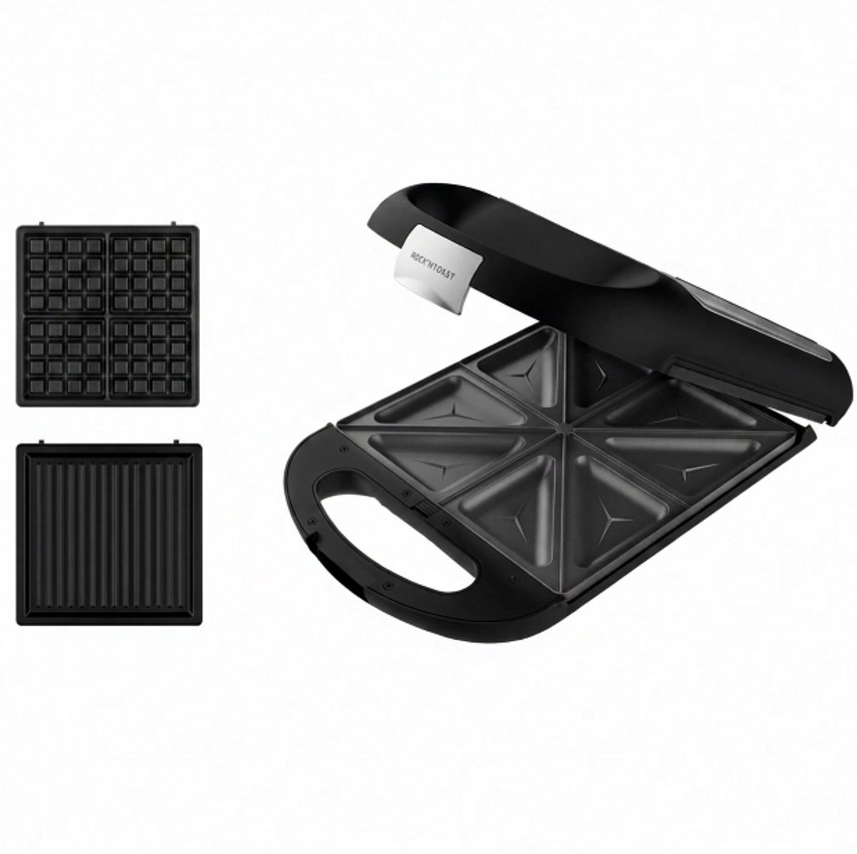 Cecotec Rock'nToast Family 3-in-1 broodrooster