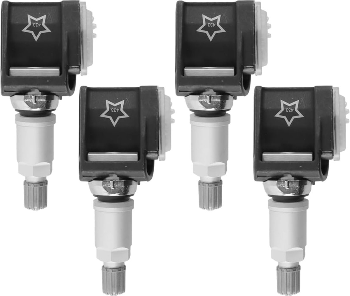 Bandenspanningssensor TPMS TPMS-sensor RDKS 433 MHz voor 5 6 7 8-serie X3 X4 X5 36106872774 36106887147 Verpakking van 4