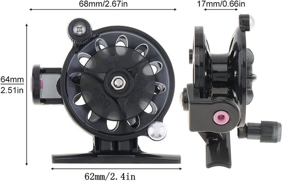 Lichte en soepele spinning reel voor snel en efficiënt vissen, ideaal voor sportvissers — afbeelding 3