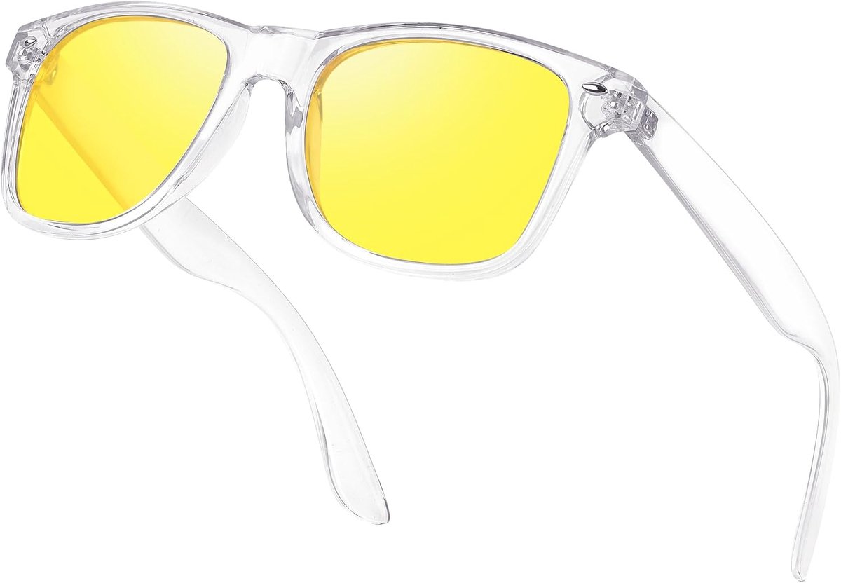 Zonnebril Heren Vierkante Retro Zonnebril UV400 Bescherming Klassieke Shades voor Heren Dames Rijden Vissen Sport