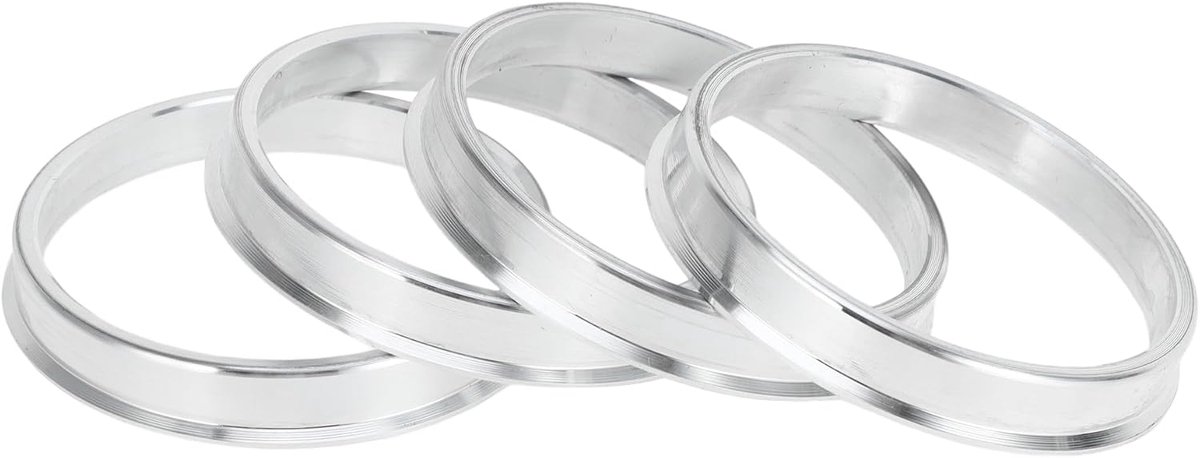 Centric Rings 57.1Mm Id Naar 63.1Mm Od Voertuigwielnaafringen Aluminiumlegering 4 Stuks