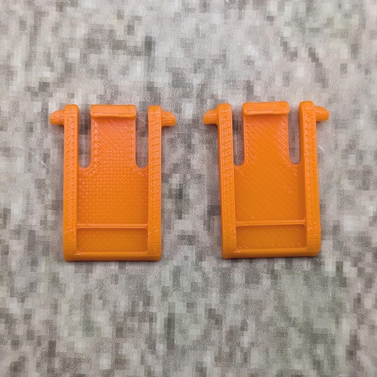 Toetsenbordvoetjes oranje 1 paar (2 stuks) compatibel met Logitech K120 toetsenbord reserveonderdeel toetsenbordstandaard keyboard voeten (oranje)
