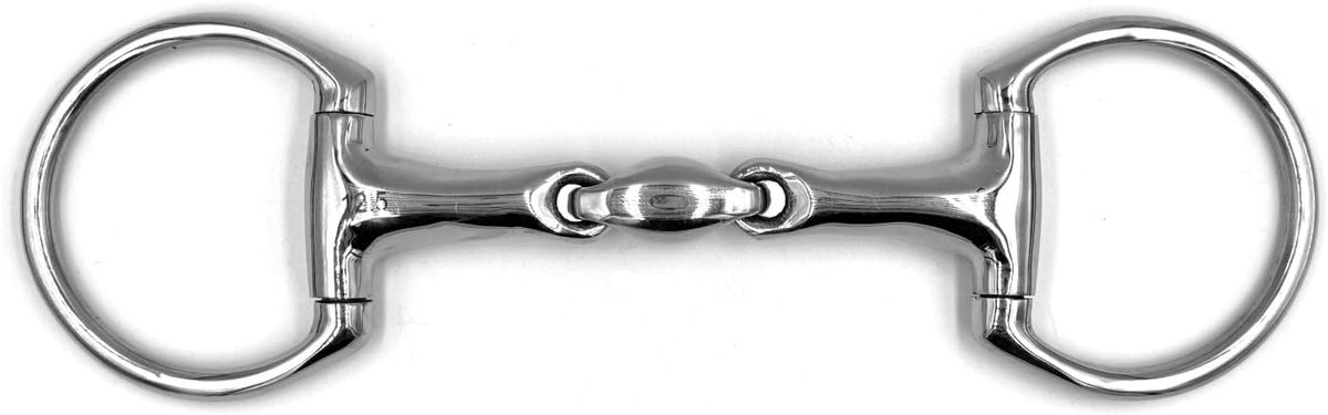 Olijfkopsnijder dubbel gebroken roestvrij staal 70 mm/20 mm, 12,5 cm
