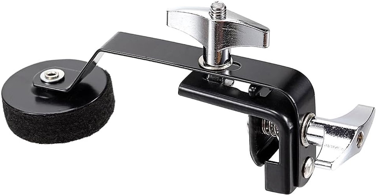 Drum Damper Mute Silencer Plus Felt Clamp-On Tone Control Demper voor Snares Drum Muziekonderdelen