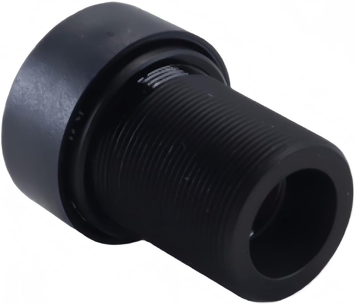 16 mm CCTV-lens, 1/2,5 inch houder HD 5MP IP-cameralens, IR-lens, voor M12 X 0,5 CCTV-camera, zwart