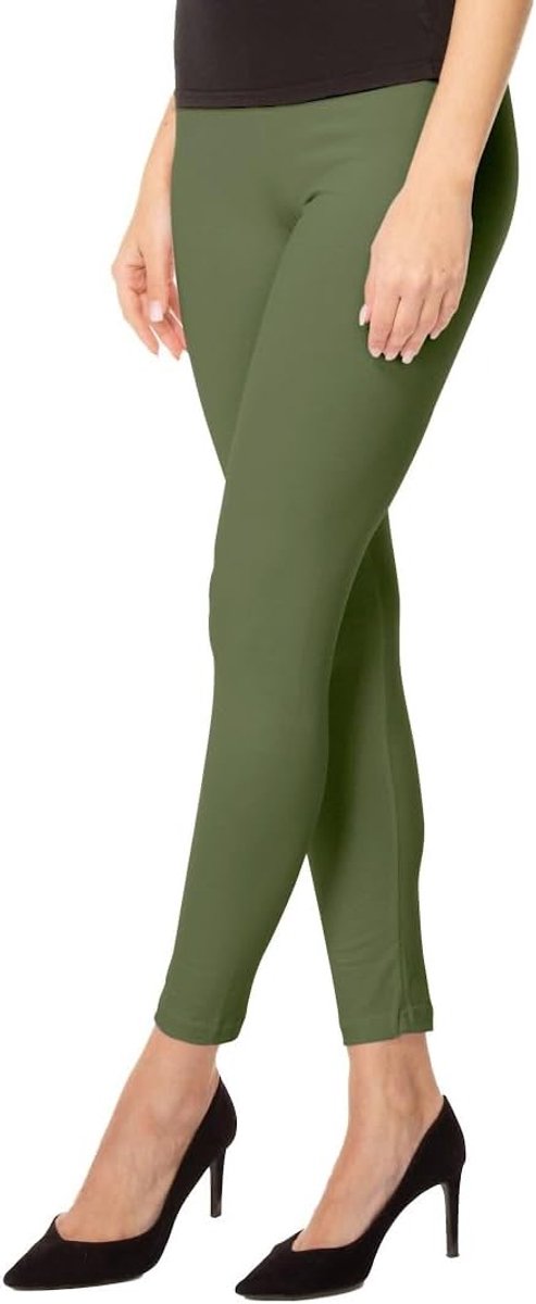 Leggings Katoen G. S-8XL/36-56 Ondoorzichtige Leggings Broek Elastische Leggings Zachte Sportbroek voor Sport Gym