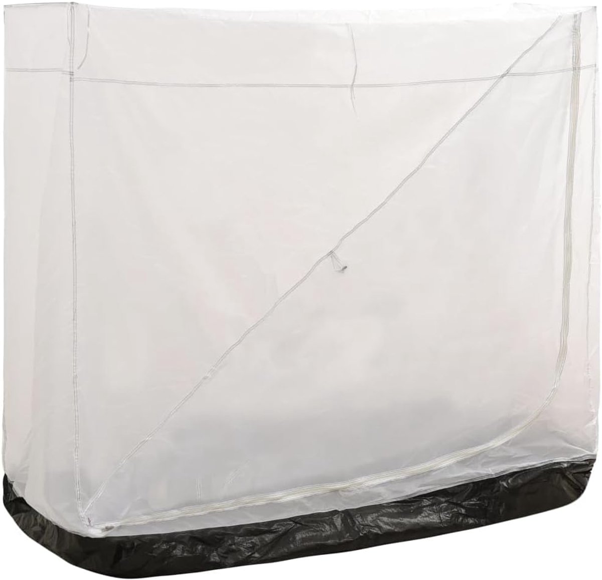 Binnentent voor voortenten en paviljoens, 200 x 90 x 175 cm, slaapcabine, camping, slaapruimte, grijs