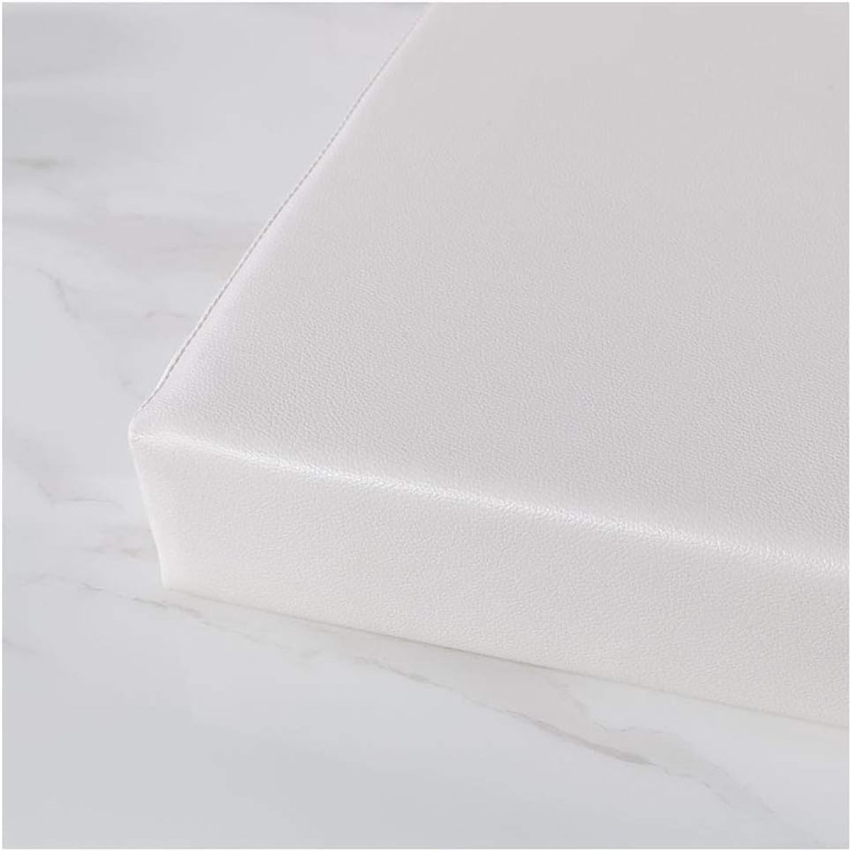 Zitkussen Bank Kussen Waterdicht antislip Settee Kussen Voor Patio Stoel Meubels Tuin Bank Patio Pad Bank Kussen-Wit 200×35×5cm (79×14×2in)