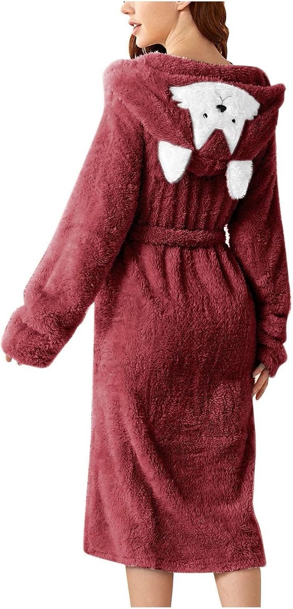 Pyjama voor dames, winter, warm, pilou, badjas voor dames,