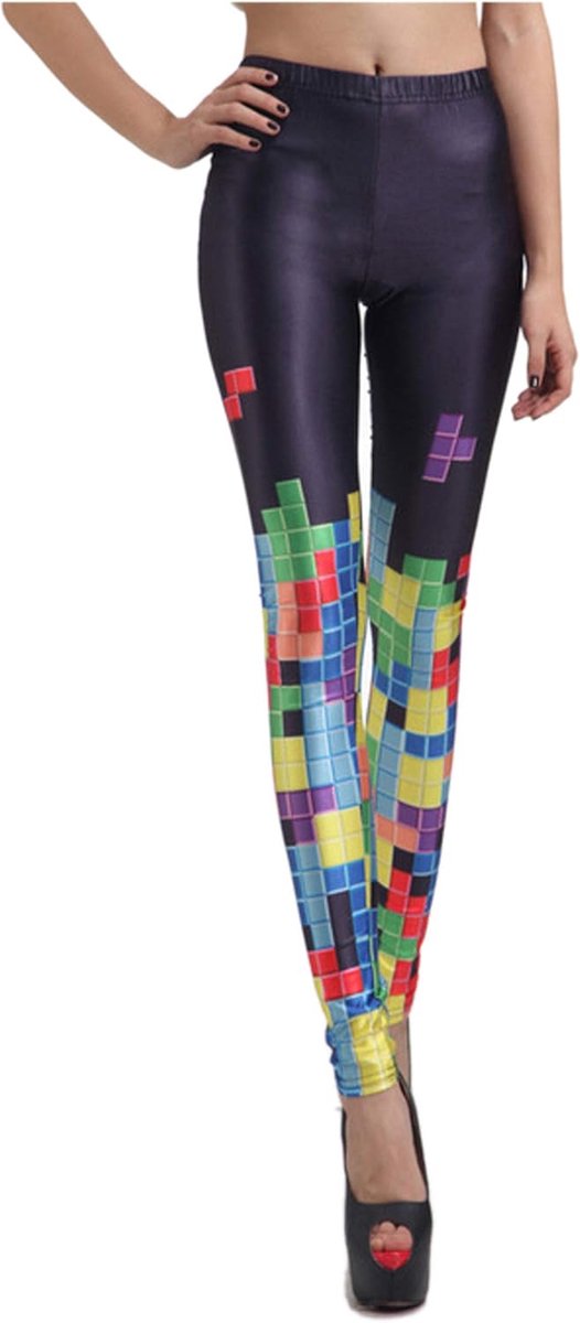 Leggings voor dames Pauw - Bedrukte Animal Print Leggings Patroon Panty Pfauenfeder Glans Heup Stretch Broek met Peacock Print Pauw Patroon Legging voor Vrouwen