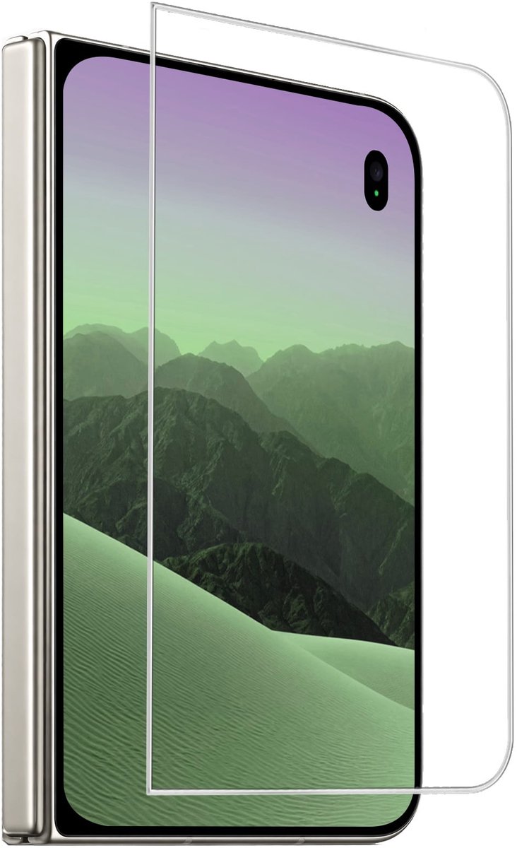 Screenprotector Geschikt voor Apple iPhone Duo - Volledige Dekking - Beschermglas - Gehard Glas - Tempered Glass - Screen Protector