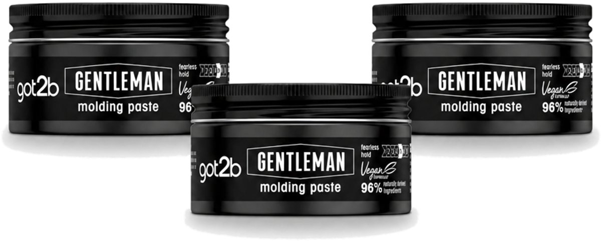 3 x Got2B - Molding Paste - Gentleman - 100 ml - Voordeelverpakking - 3 stuks