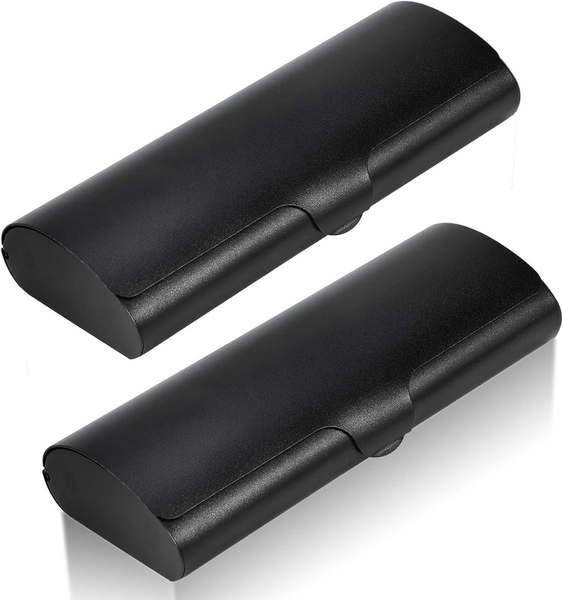 Stevige Brilhoes van Aluminium voor Leesbrillen - Zwart Hard Shell Bescherming voor Mannen en Vrouwen