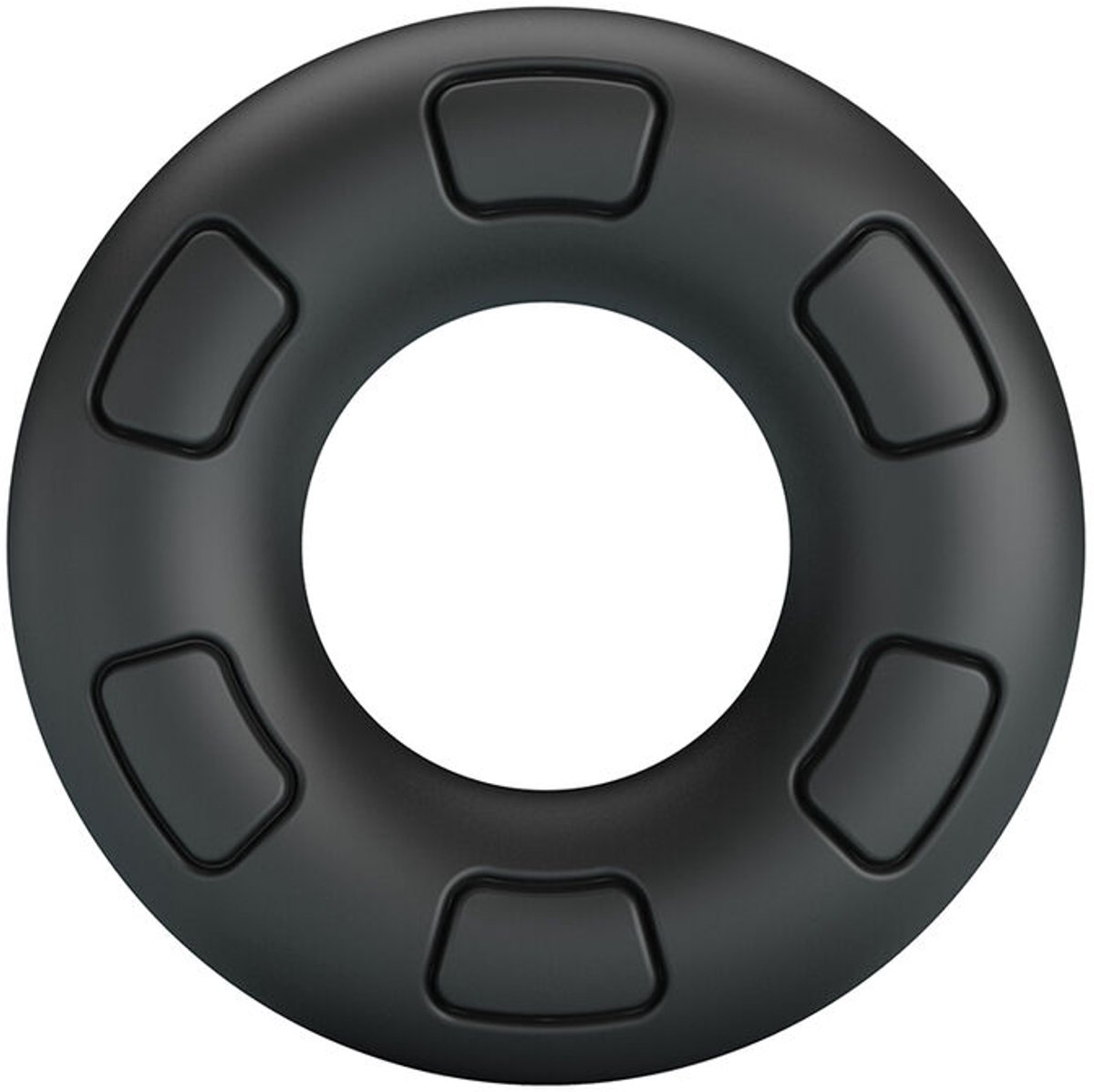 CRAZY BULL - BERTRAM SUPER SOFT SILICONE COCK RING BLACK