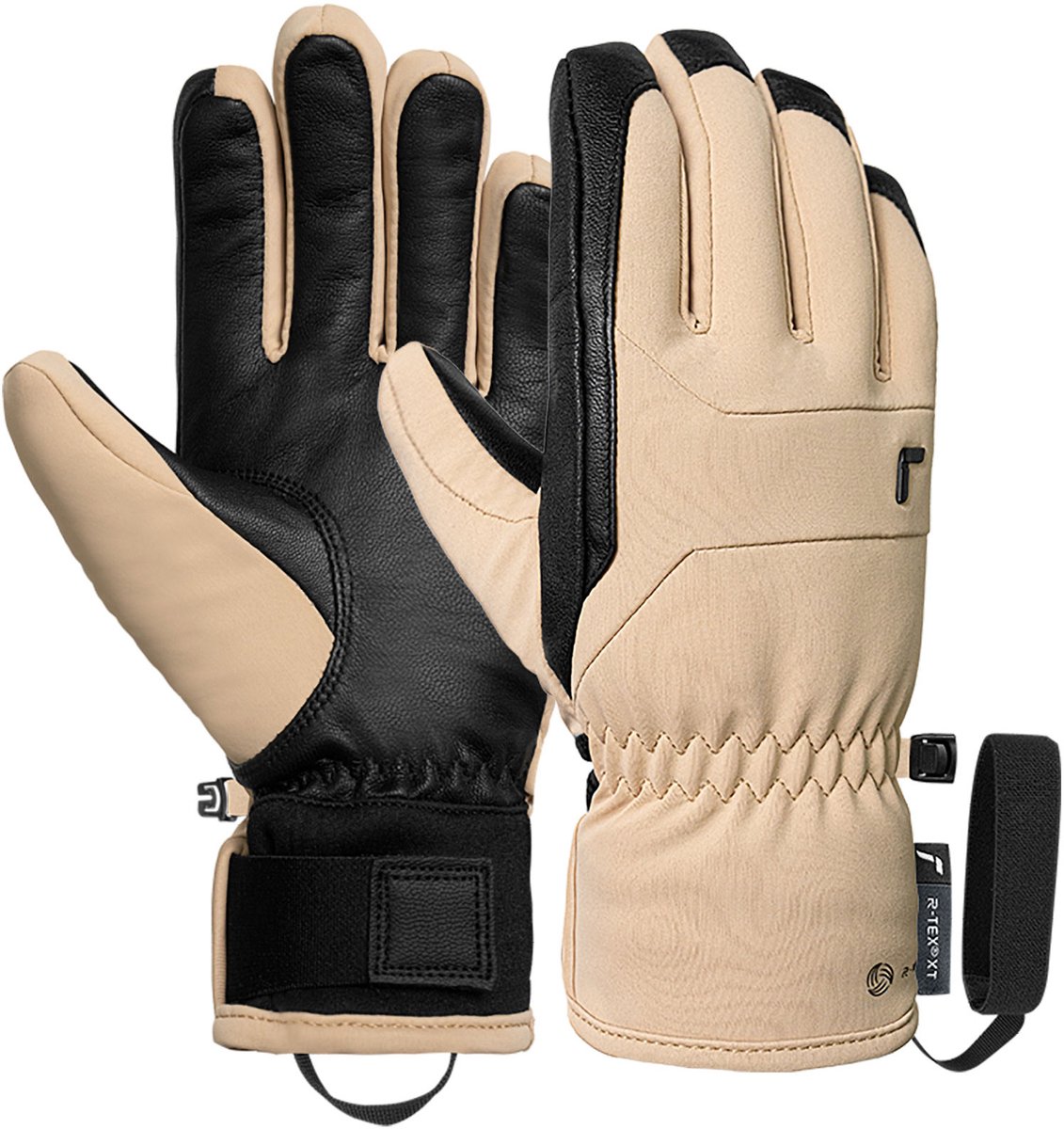 Reusch Mesa R-TEX® XT Handschoen Dames Cuban Sand / Black 7,5