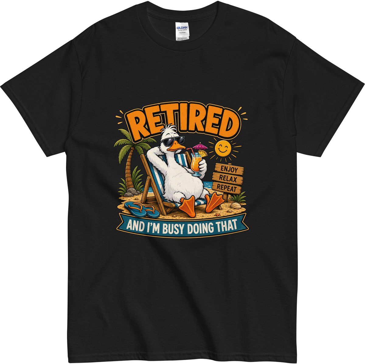 Retired T-shirt Heren Dames - Grappig Cadeau Pensioen Shirt - Zwart - XL