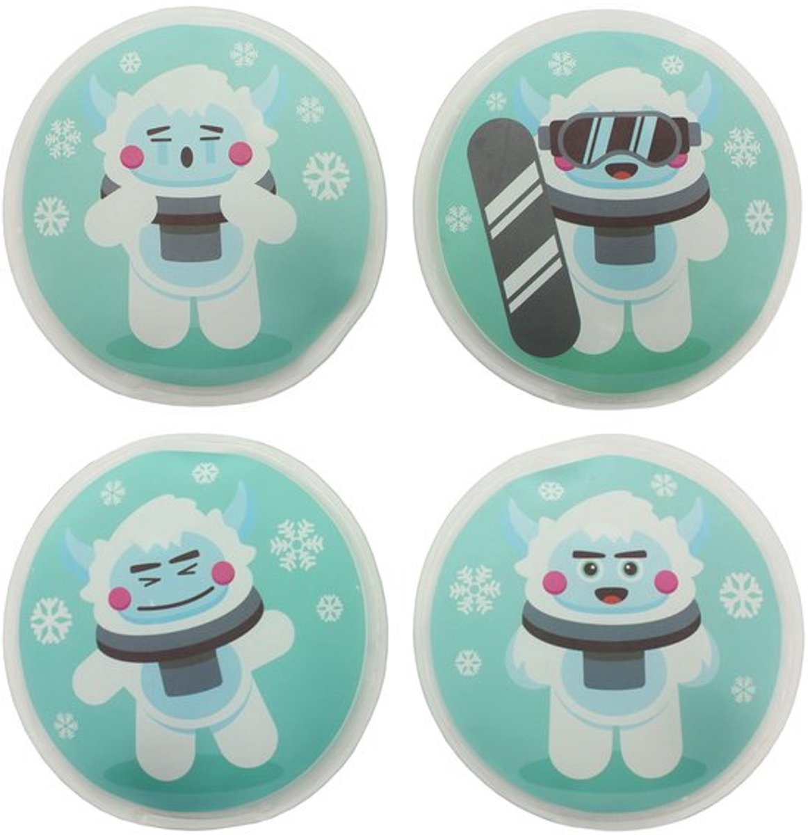 Dailygoods- Handwarmers Oplaadbaar - Herbruikbare Warmtezakjes - Warmtepads - Set
