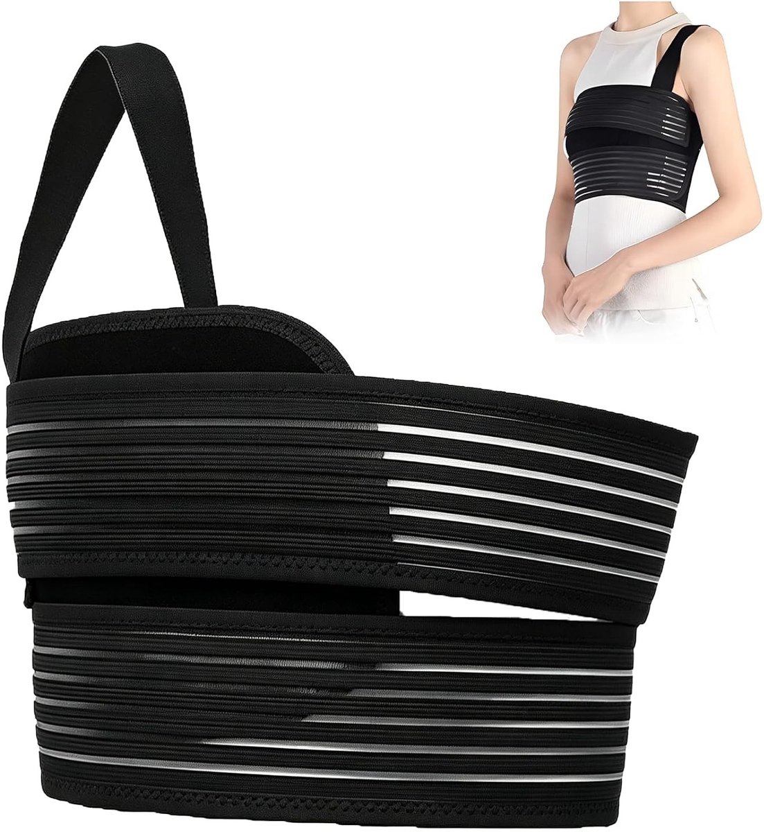 Ribbelige elastische kousenband voor dames, verstelbare tailleband, perfect voor lingerie en modeaccessoires