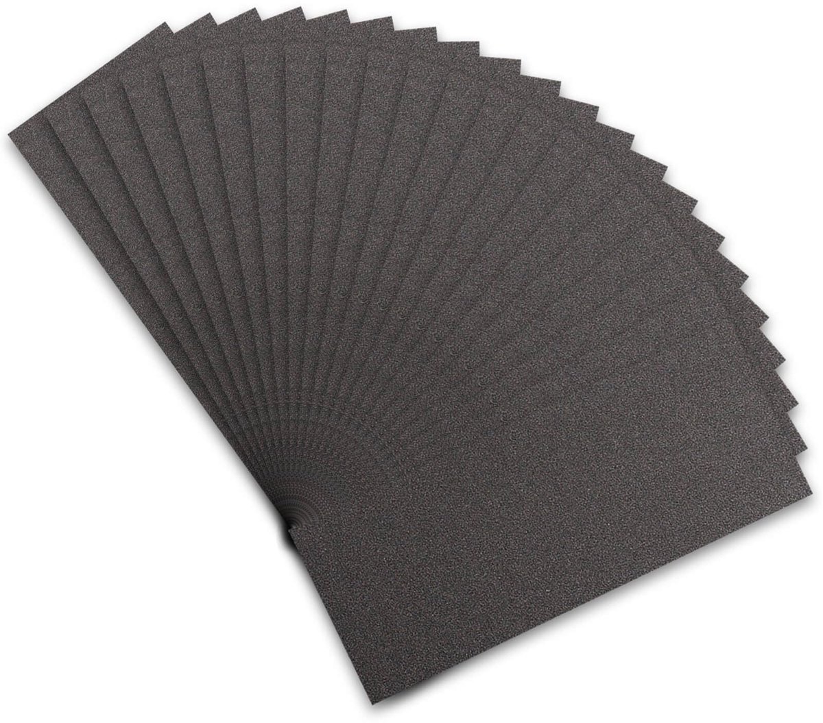 STEBRUAM Schuurpapier Set, 320 Korrel Granulariteit Sand Paper, 21 Stuks Nat Schuurpapier Metaal voor - ShopVlot