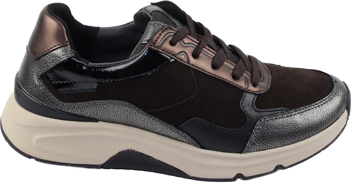 Gabor-Rollingsoft - 0103 - Sneakers - donker bruin - 38