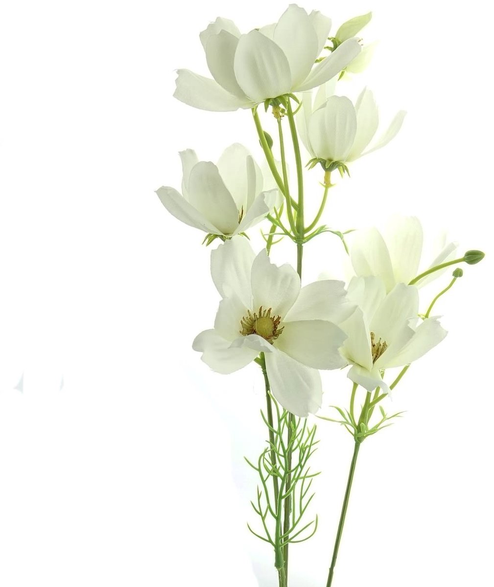 Deko Florale Sperling Deko Florale Cosmea stengel Wit 58 cm - kunstplanten