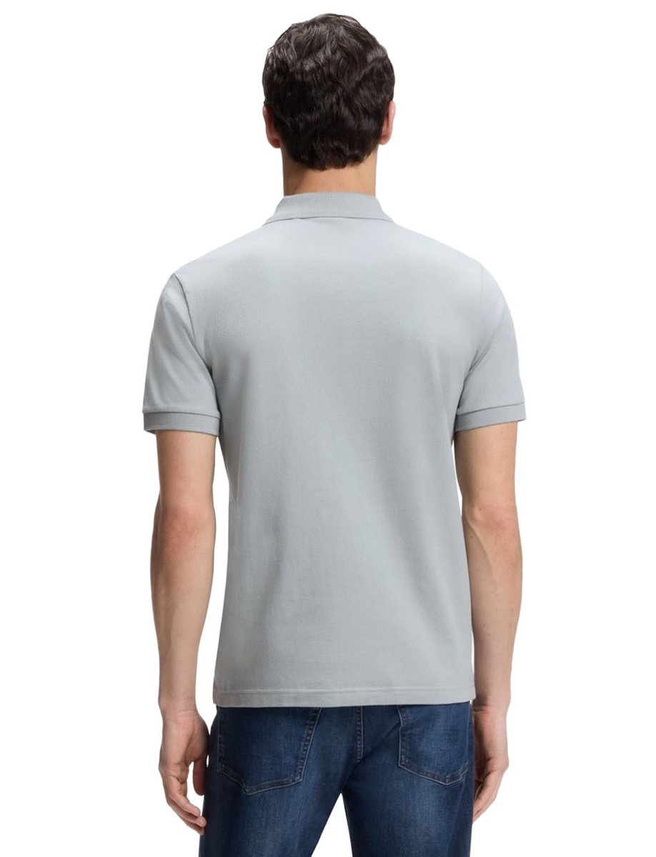 Hugo Boss poloshirt korte mouw grijs