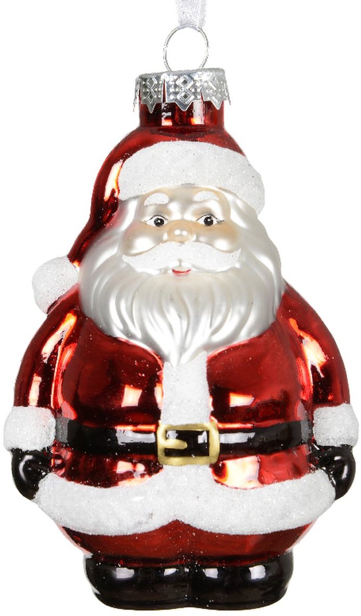 Kaemingk kersthanger nostalgische kerstman 11,6 cm - glas