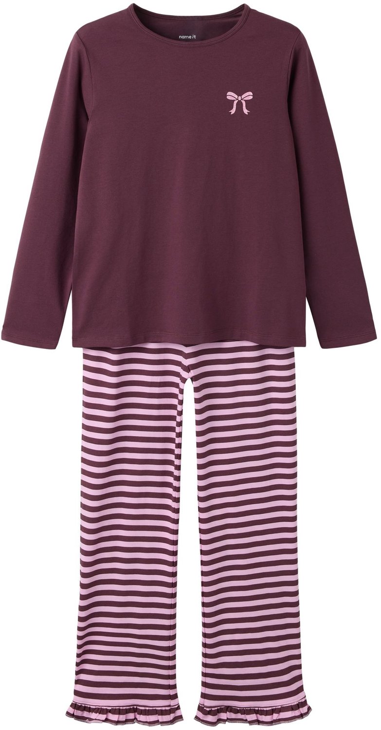 NAME IT Pyjama set Biologisch katoen Catawba Grape1