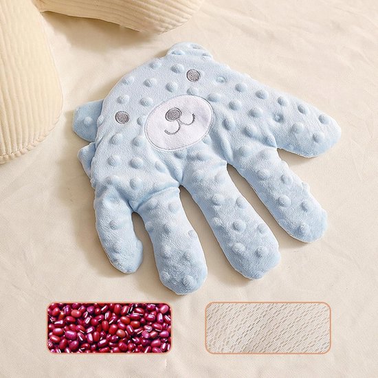 Baby Slaapknuffel - Kalmerende Knuffel met Klopfunctie - Slaapspeeltje - Pluche Speelgoed - 24x26cm - Simuleert Zacht Kloppen - Rustgevende Babyslaap Hulp - Voor Wieg & Kinderwagen — afbeelding 3