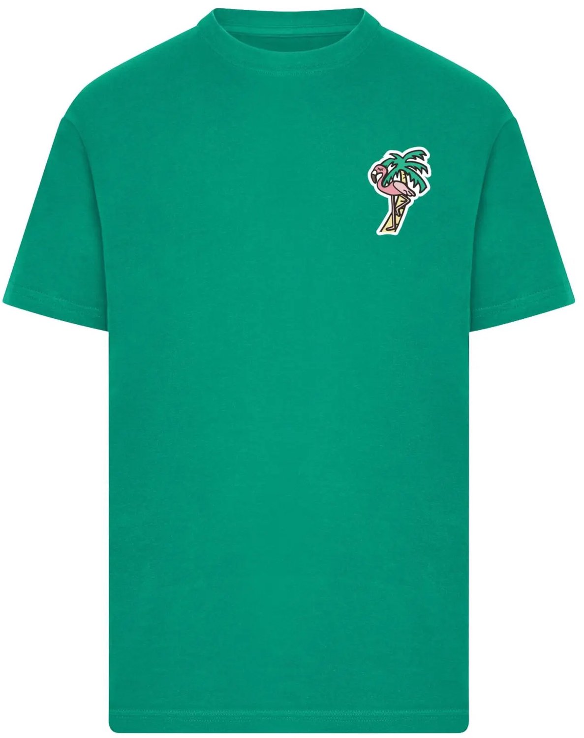 T-shirt Mister Tee Flamingo X Bosgroen