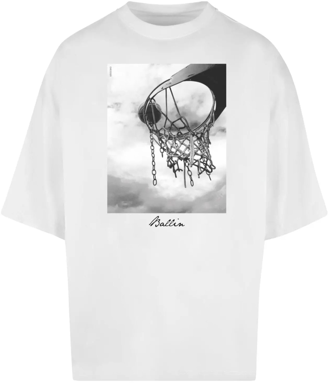 T-shirt Mister Tee Ballin 2.0 Huge Wit