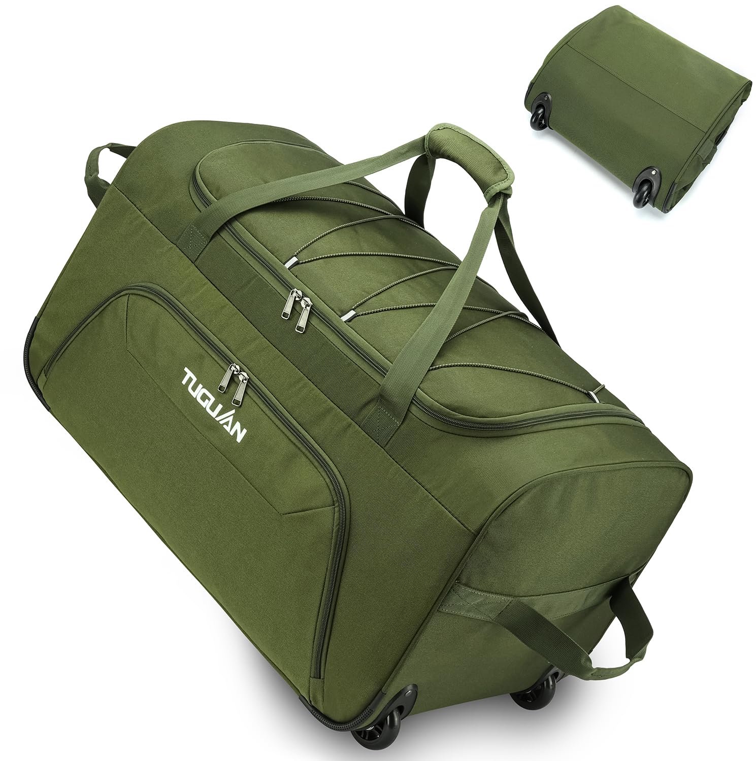 Grote Opvouwbare Reisbagage met Wielen 110L