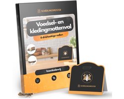 Mottenval - Wit - 6 Stuks - Gifvrije Feromonval voor Voedsel- en Kledingmotten