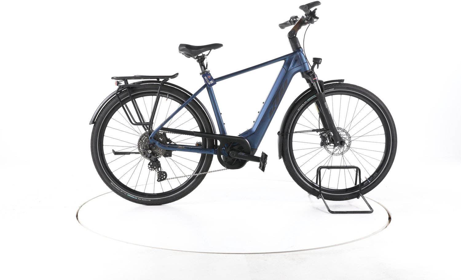 KTM Macina Style 730 Elektrische trekkingfiets Bosch Accu 750Wh 28 2023 blauw