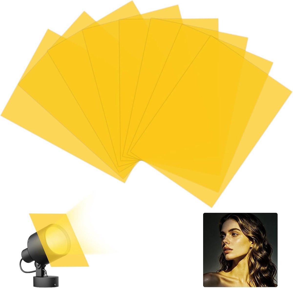 Folie voor Lampen 8 Stuks Voor Studioflitsers