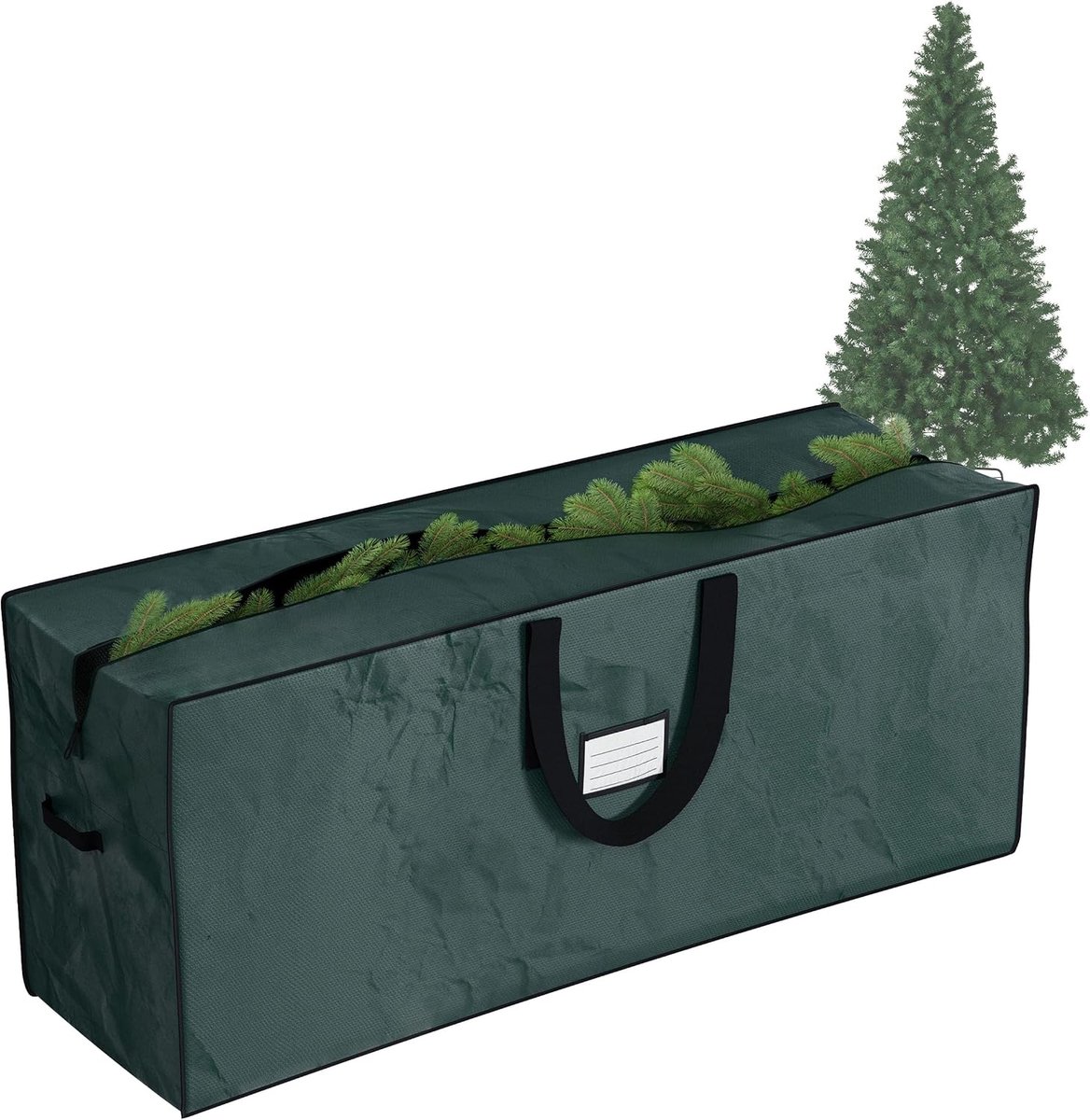 Kerstboom tas in groen