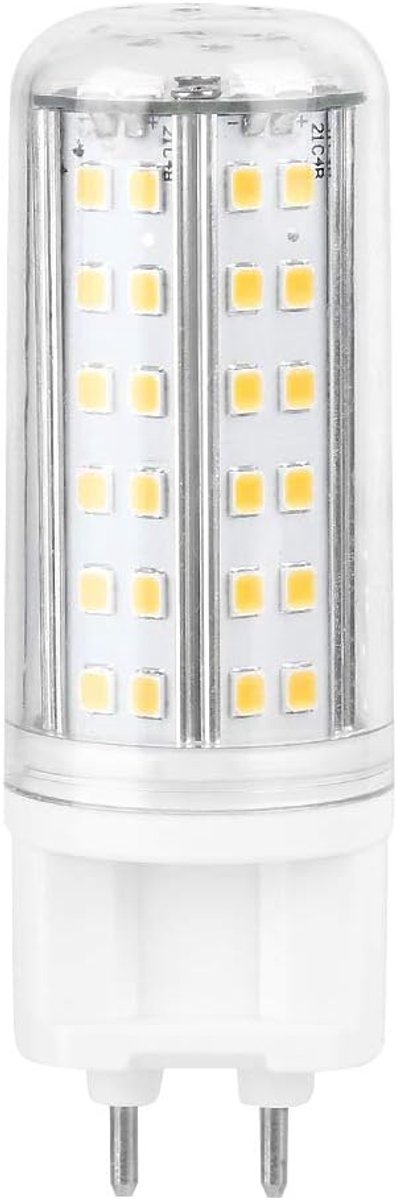 Led-maïslamp, 10 W, lichtlamp met 85 led-parels AC 85 – 265 V voor huis, tuin, straatverlichting (warmwit)