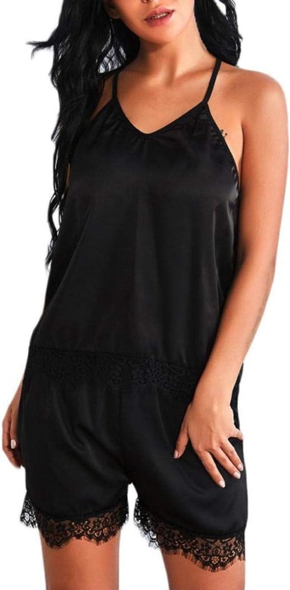 Dameskleding Vrouwen Erotische Lingerie Porno Satijnen Kant Backless Beha Slips Nachtkleding Sexy Ondergoed Verleiding Sex Kostuum