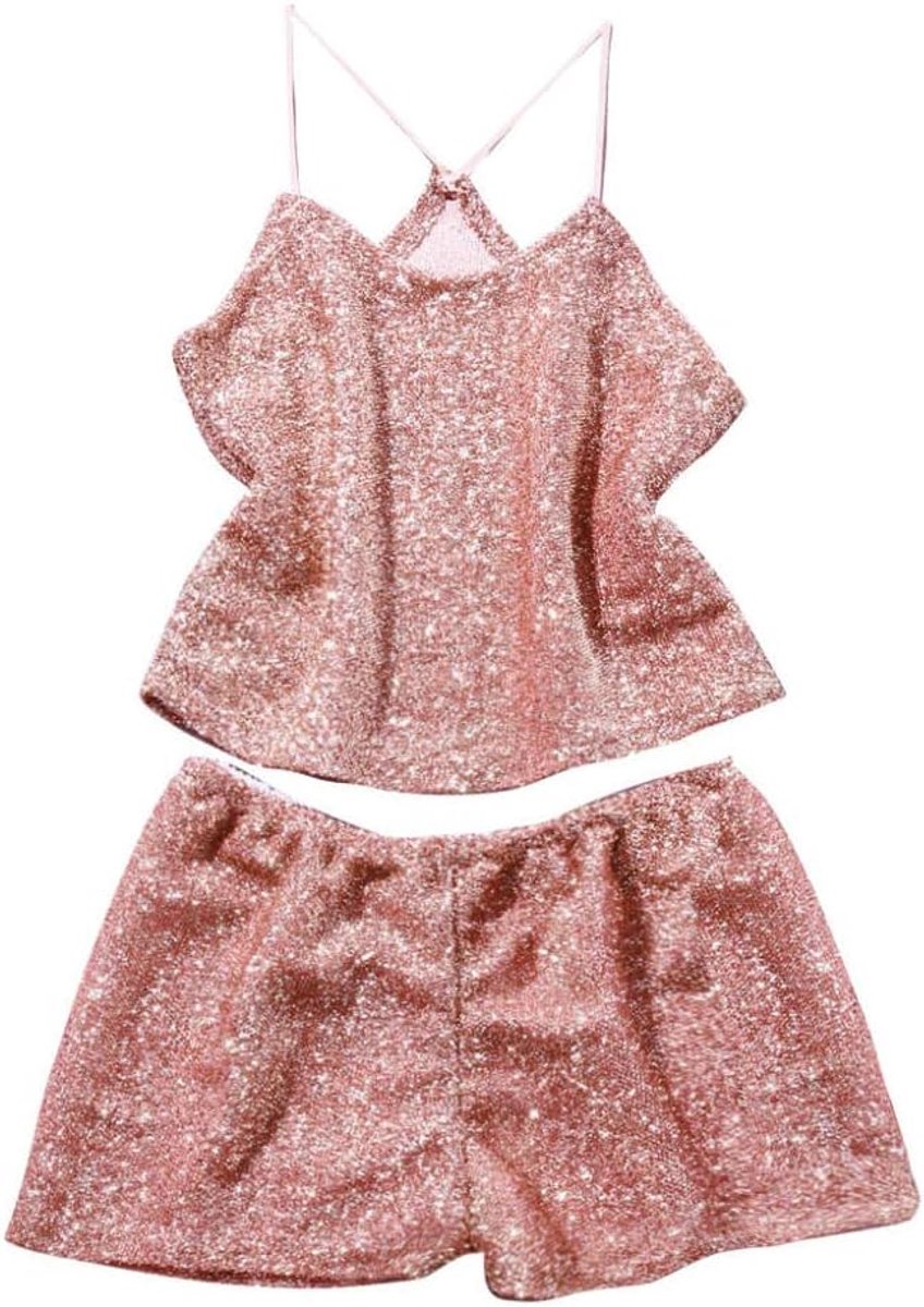 Klassiek Bh set Jarretellegordel en Kous LingerieVrouwen Kanten Pailletten Beha Shorts Ondergoed Pyjama Nachtkleding Sexy Lingerie lungerie sexy