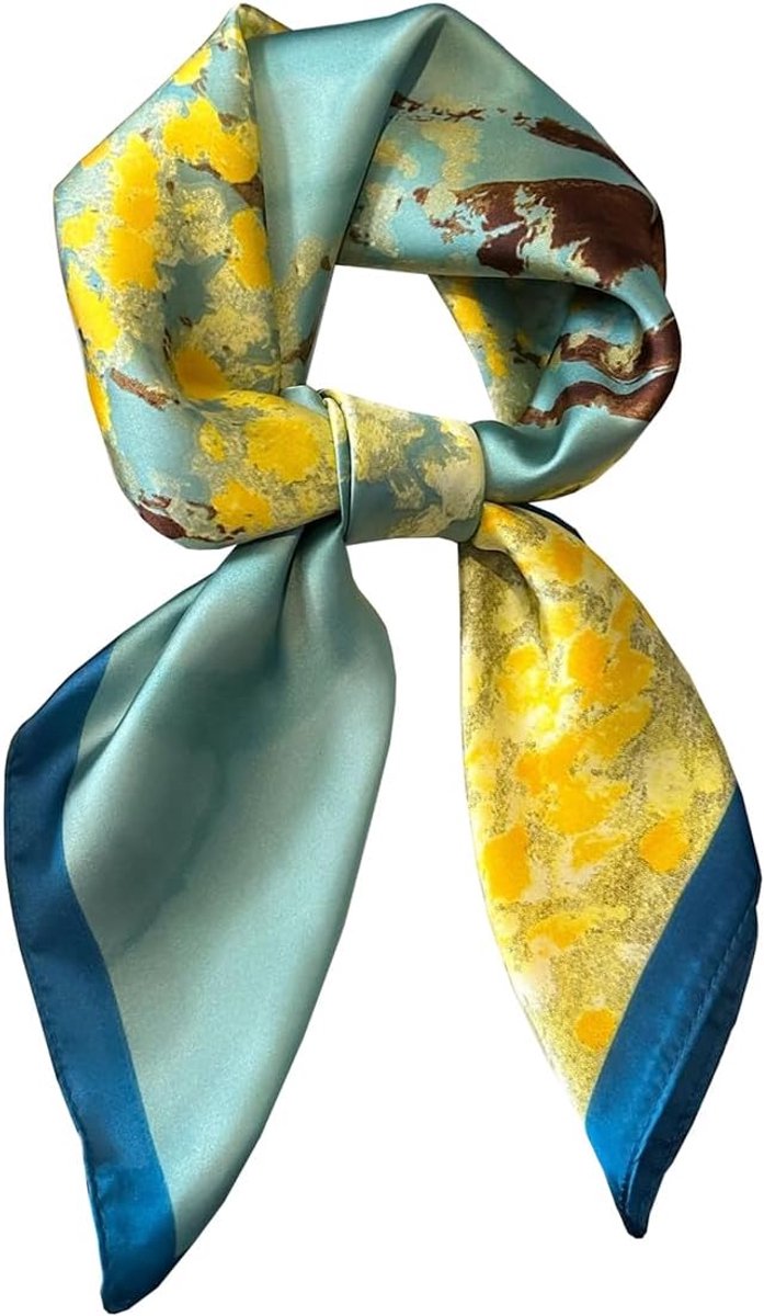 Zijde hoofddoek accessoires polyester sjaals stola en sjaals