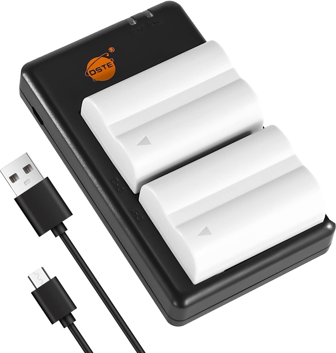 DSTE 2PCS PS-BLM5 BLM-5 BLM5 (2500mAh/7.4V) Battery Charger Compatible for Olympus E1, E5, E3, E300, E330, E500, E510 - ShopVlot