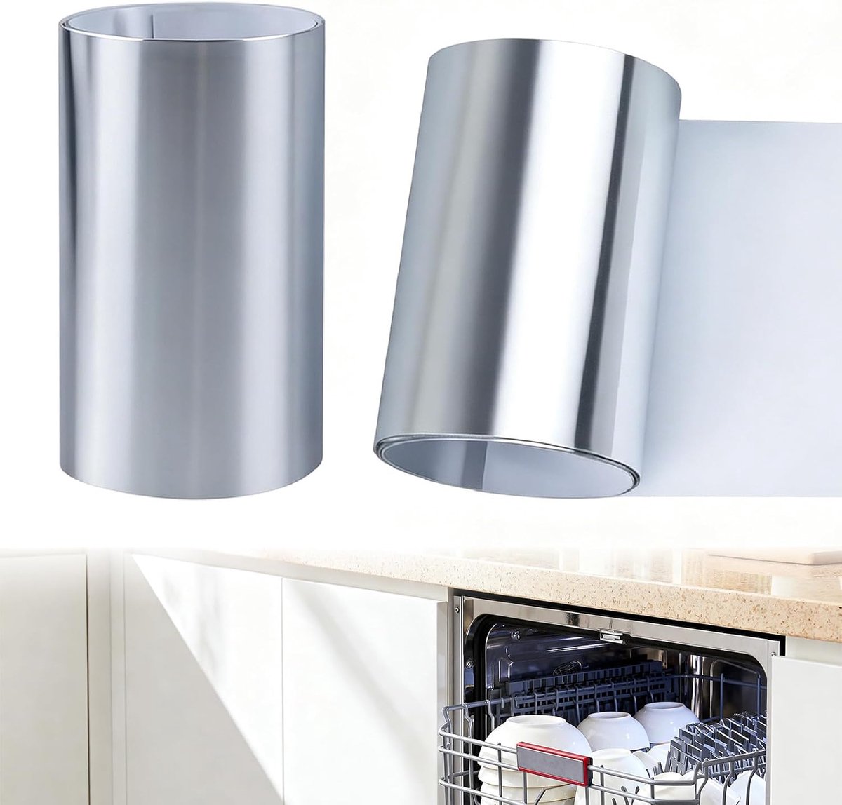 2 Stuks 1000×80 mm Vaatwasser Dampafsluitfolie