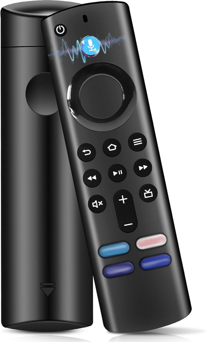 Spraakafstandsbediening, een vervangende afstandsbediening met spraakbesturing voor smart-tv's, compatibel met smart-tv's van de 2e en 3e generatie en Smart TV Cube van de 2e en 3e