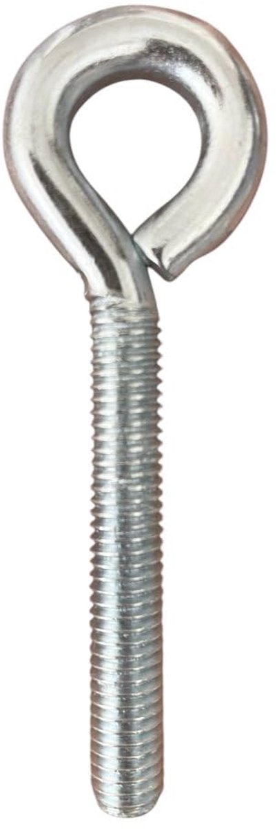 50x Ringschroef, Schroefoog M8/50mm - Hoogwaardige oogbouten voor veilige bevestiging - Verzinkt staal - Ideaal voor binnen-/buitengebruik, constructies - Robuuste schroefoog oplossing